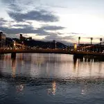 Sunset on the Allegheny River