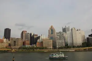 Downtown Pittsburgh, PA from the North Shore
