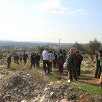 Protesters, Bilin, West Bank