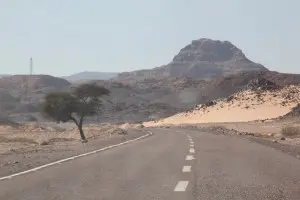 Desert Highway, Sinai, Egypt