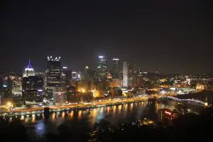 Pittsburgh Skyline at Night