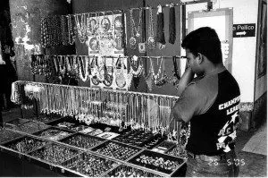 Jewelry Street Vendor, Milan, Italy