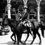 Mounted Police, Milan, Italy