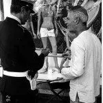 Policeman with Cigarette, Milan, Italy
