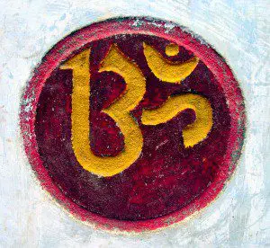 Om Symbol Painting
