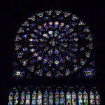 Stained Glass Window, Notre Dame Cathedral, Paris