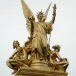 Gold Statue, Paris