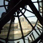 View of The Louvre from the Centre Pompidou, Paris