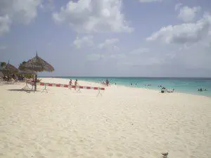 Caribbean Beach Scene, Aruba