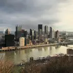 Pittsburgh Skyline Square