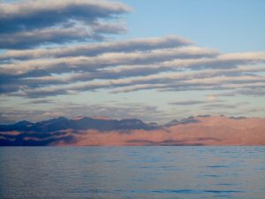 Clouds Rolling by The Red Sea at Dahab, Sinai Peninsula, Egypt