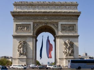 L'Arc de Triomphe, Paris, France