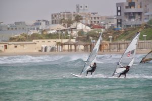 Wind Surfers, Tel Aviv, Israel