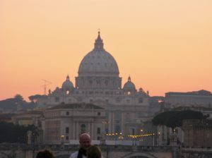 The Vatican at Sunset