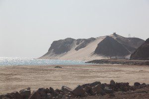 The Sinai Desert meets the Red Sea