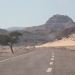 Desert Highway, Sinai, Egypt